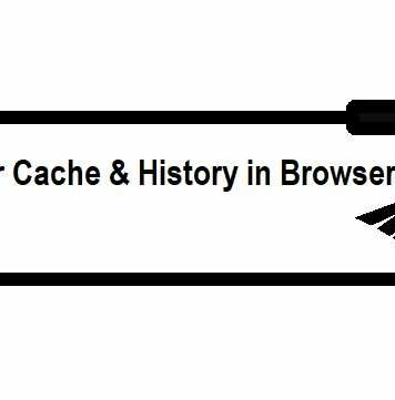 Clear Cache & History