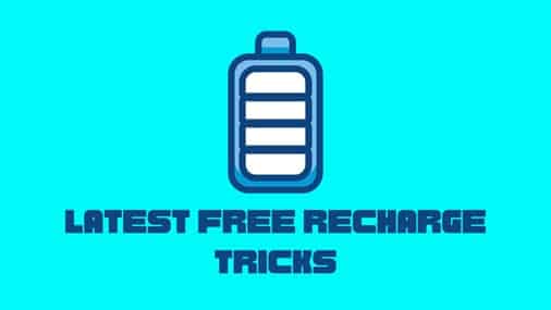Latest Free Recharge Tricks for Android Mobile