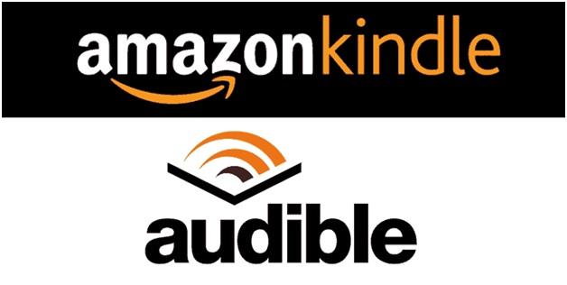 Audible and Kindle books from Amazon