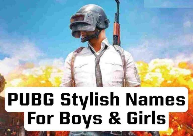 Funny PUBG Names for Boys and Girls