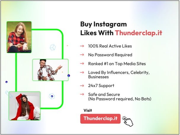 Why Buy Instagram like from Thunderclap.it
