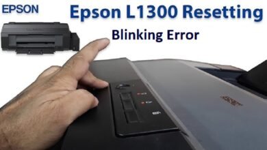How To Reset Epson L1300 Printer Blinking Error & Resetter Epson L1300
