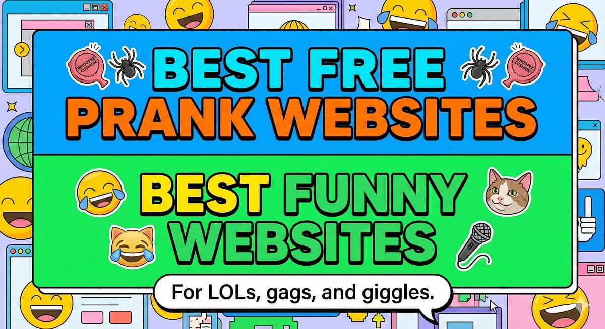 Best Free Prank Websites & Best Funny Websites
